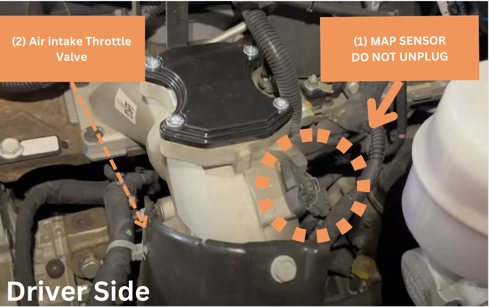 Air intake throttle valve